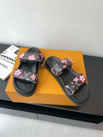 UA LV x TM LV Sunset Flat Comfort Mule