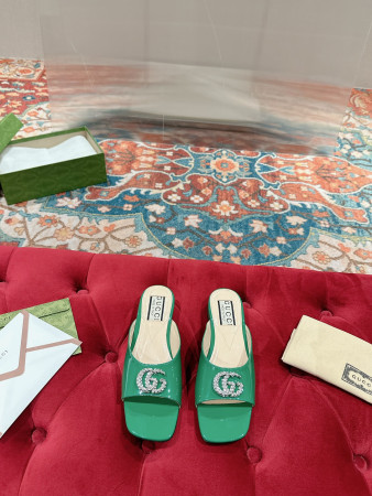 UA WOMEN'S DOUBLE G SLIDE SANDAL Green