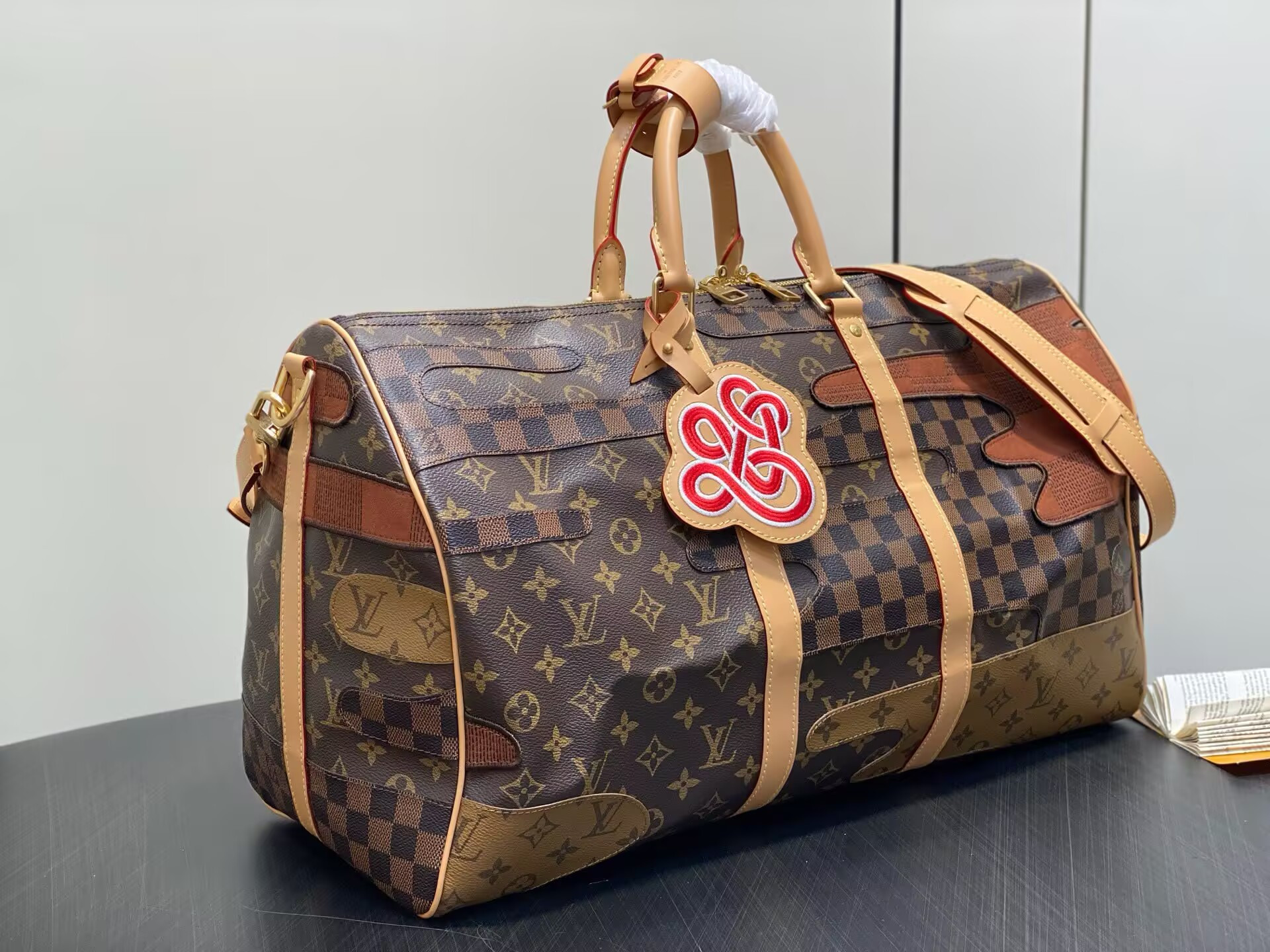 LV KEEPALL BANDOULIÈRE 50 Travel Bag M26119 29x23x50cm
