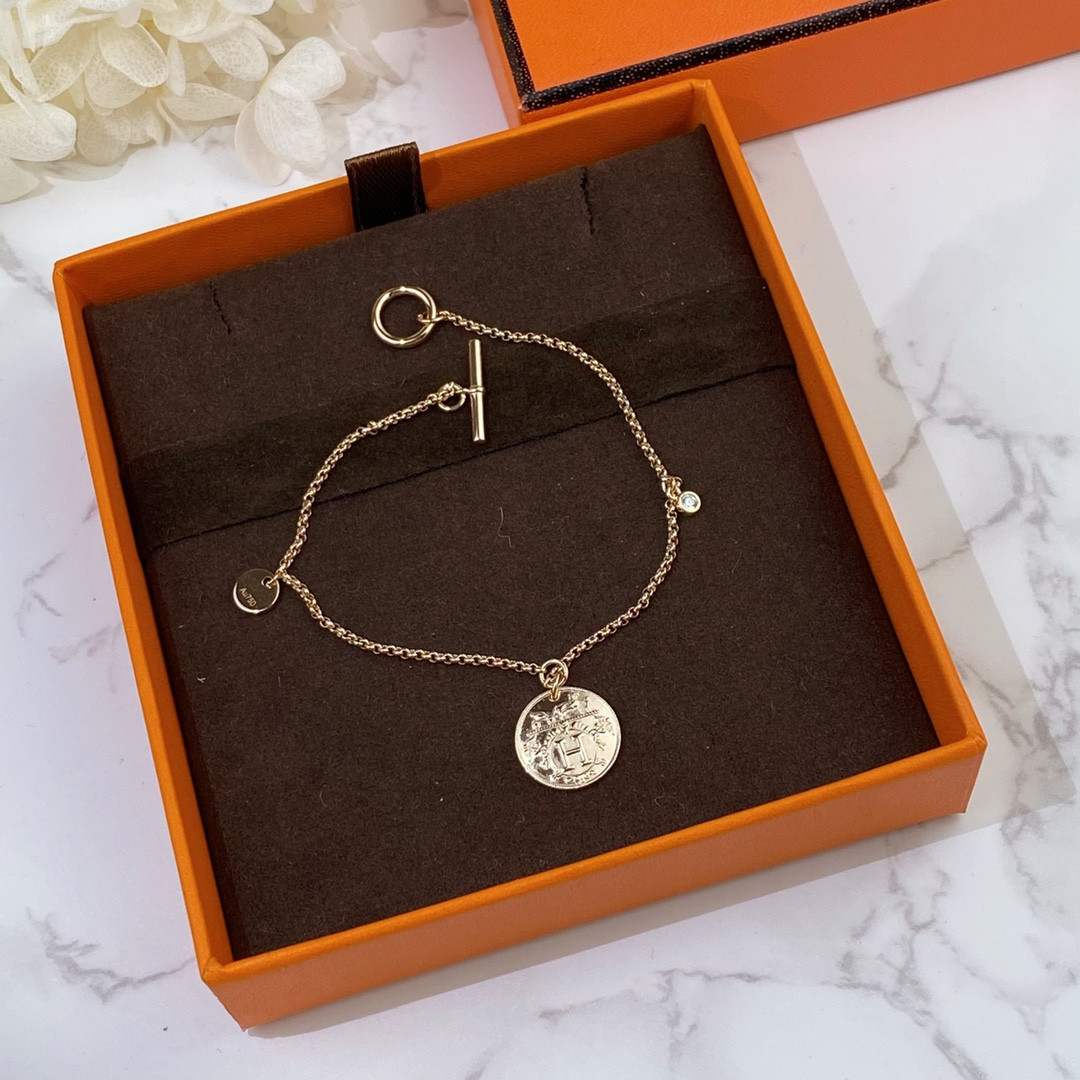 Hermès Coin Bracelet