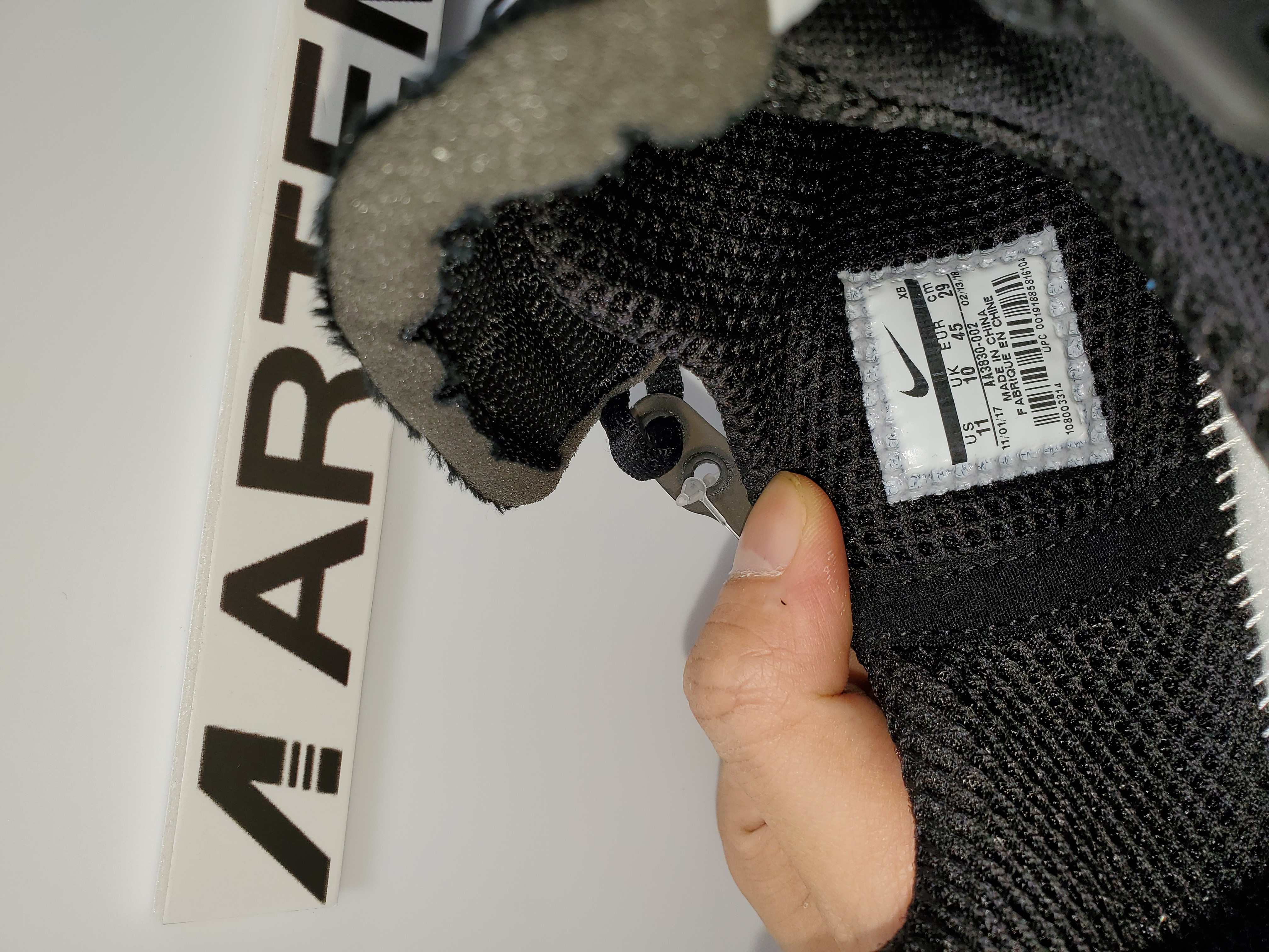 Air Presto Off-White Black (2018)