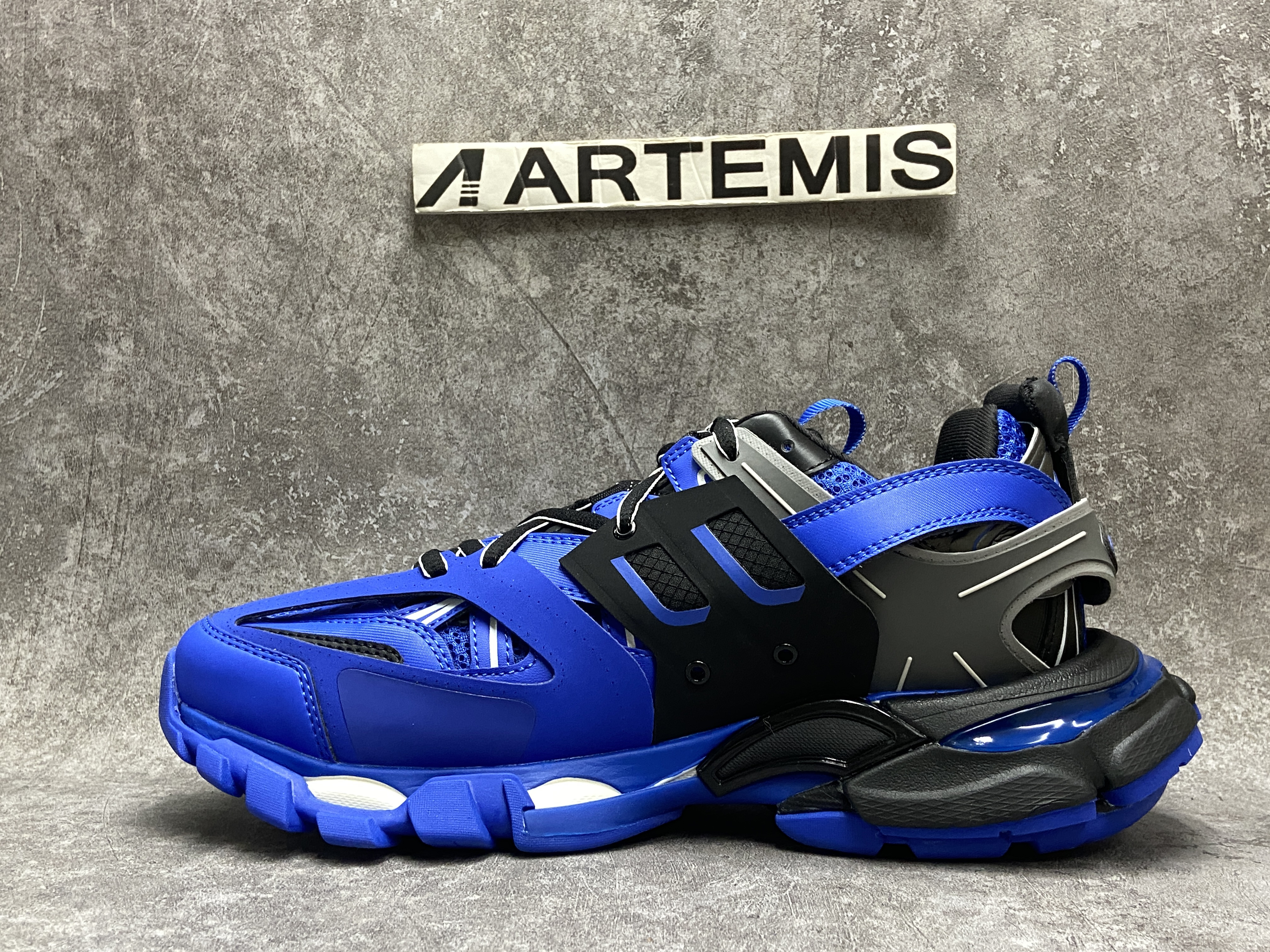 Balenciga Track Black Blue