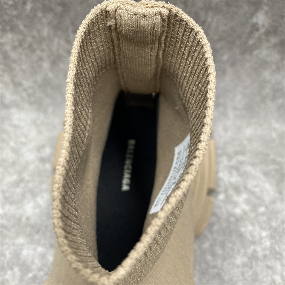 Balenciga 3XL Beige Sock Sneaker