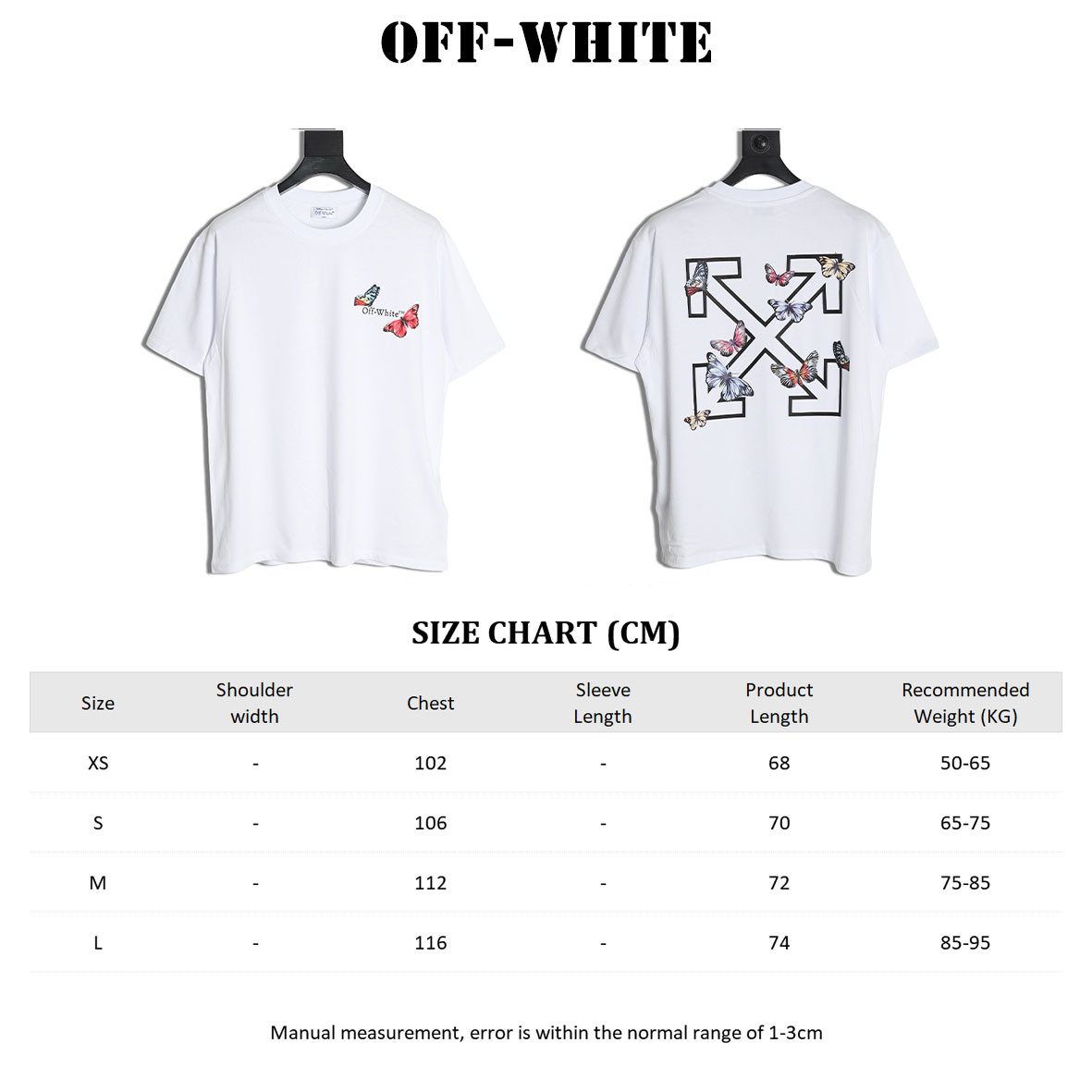 off white OW Short-sleeved T-shirt