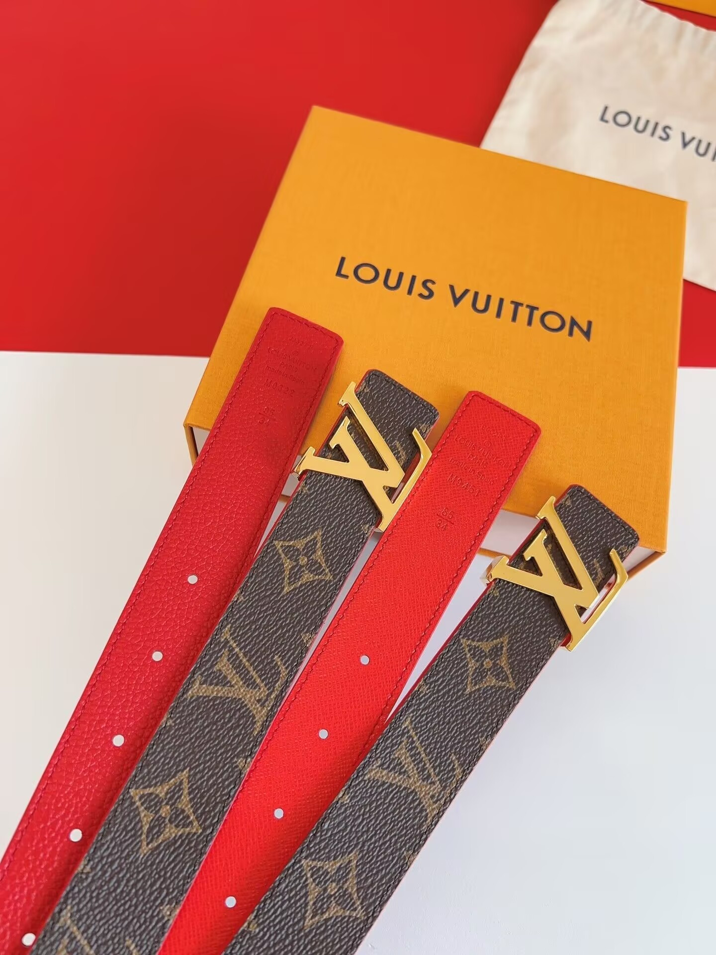 LV Initiales 30mm Reversible Belt