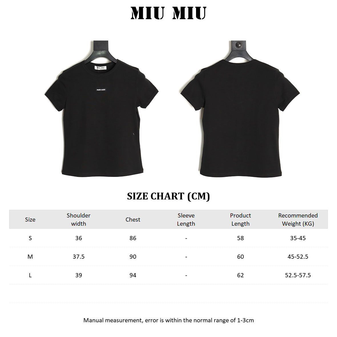 Miu Miu Short-sleeved T-shirt
