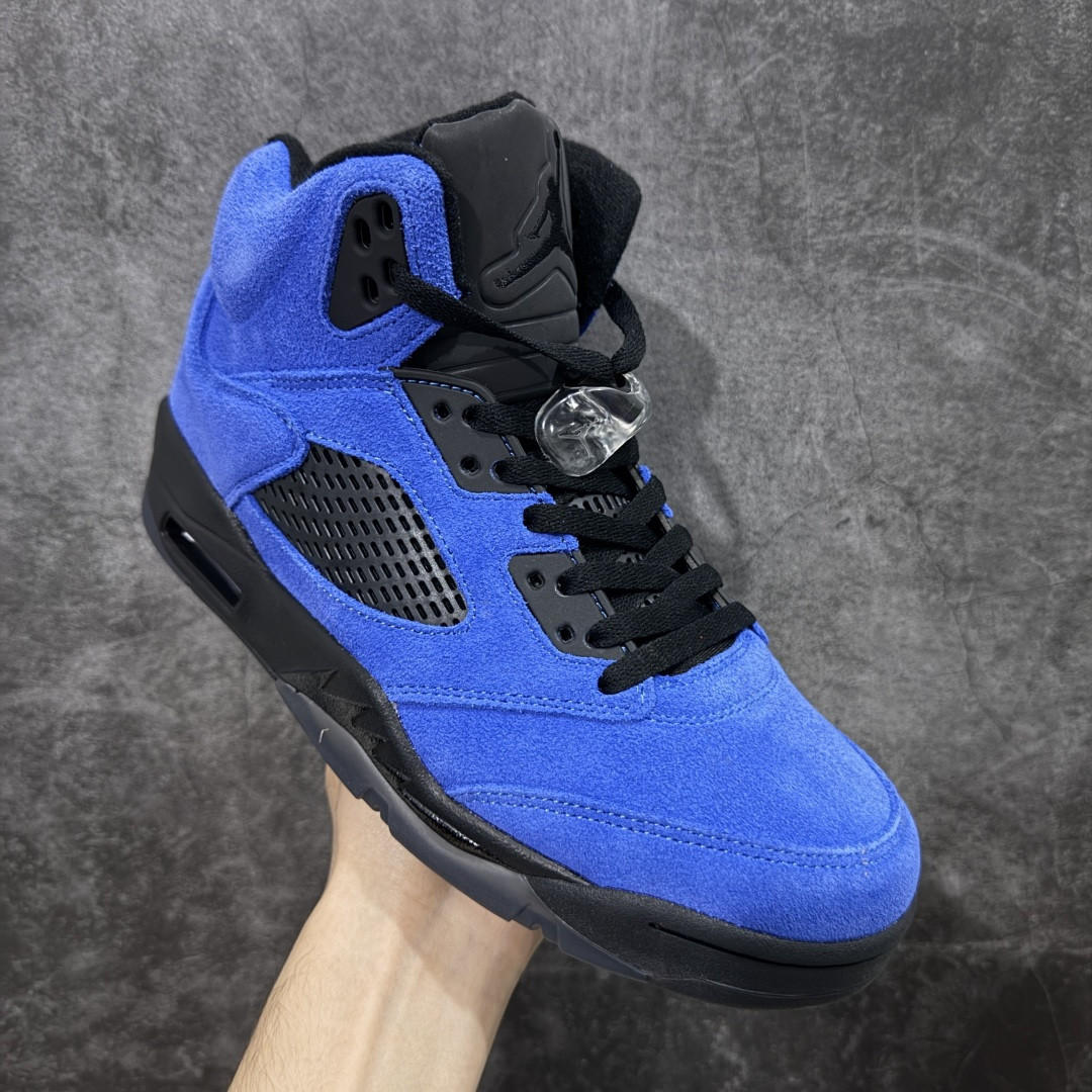 UA Air Jordan 5 Retro Blue Suede