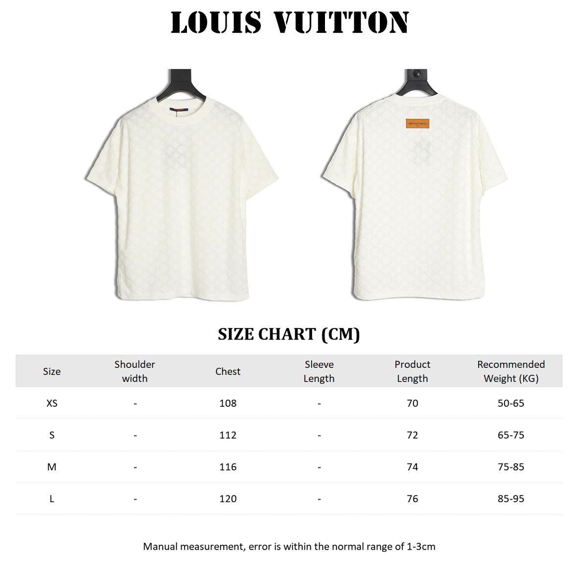 l0*is V*t0n lv 24ss short-sleeved t-shirt