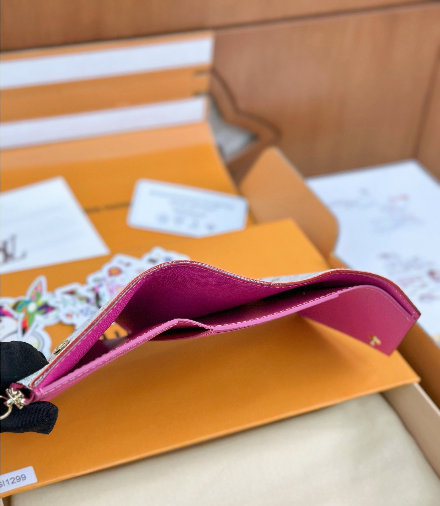 LV x TM Victorine Wallet M14163 12x9.5x2.5cm