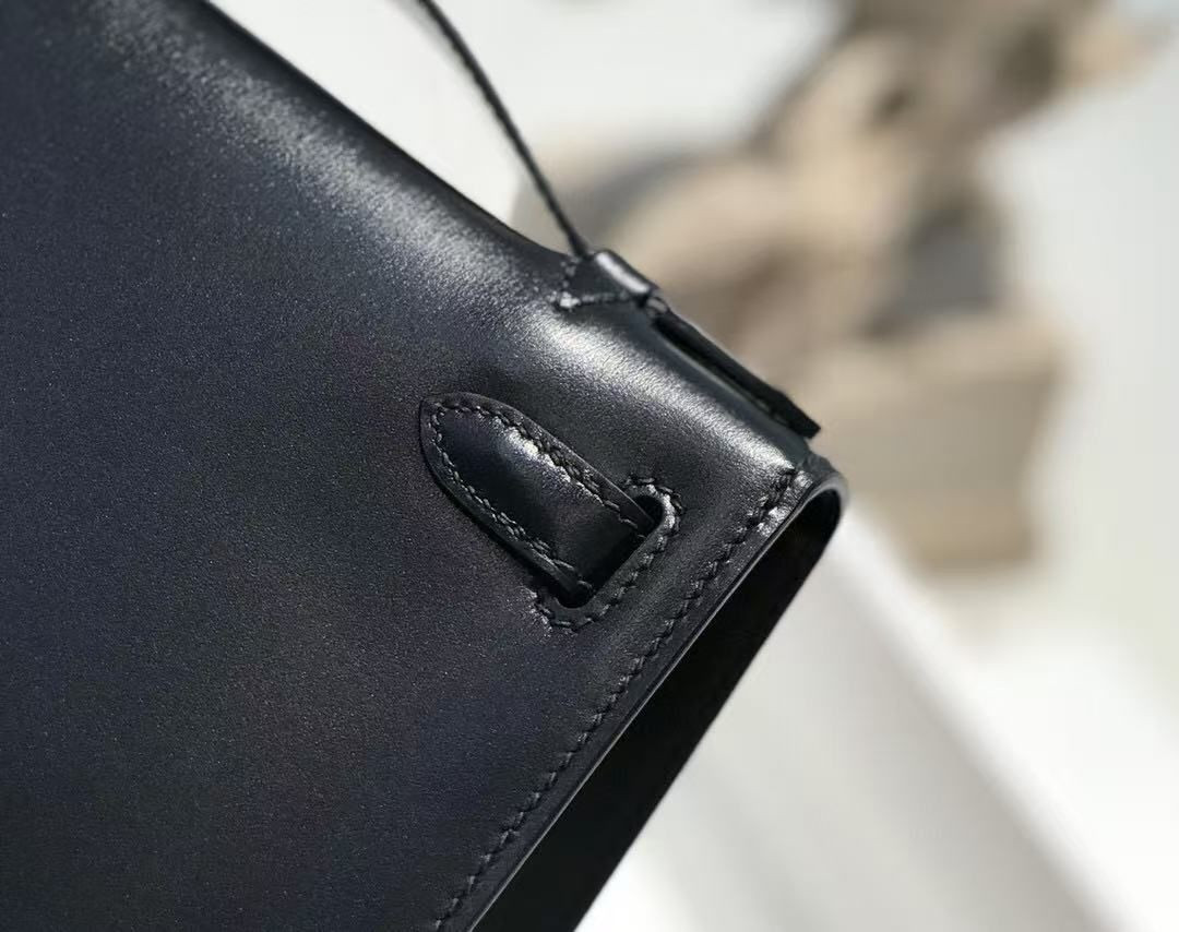 Hermès Kelly 22 Mini Box Leather 22x7x13cm