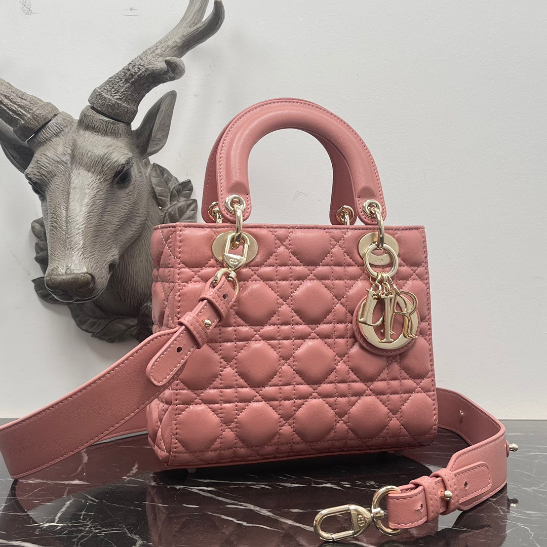 small lady D*or my abcD*or bag 8 x 6.5 x 3 inches