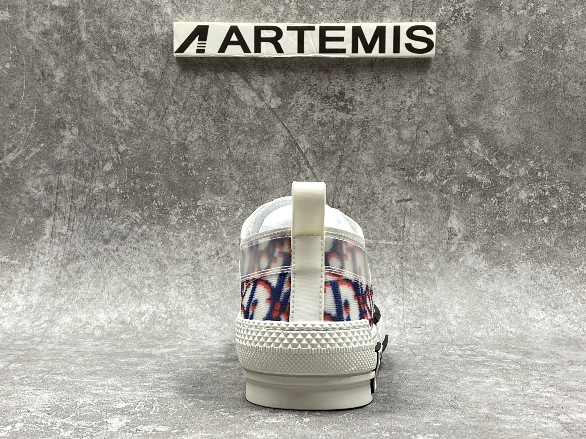 D*or b23 low top red blue oblique