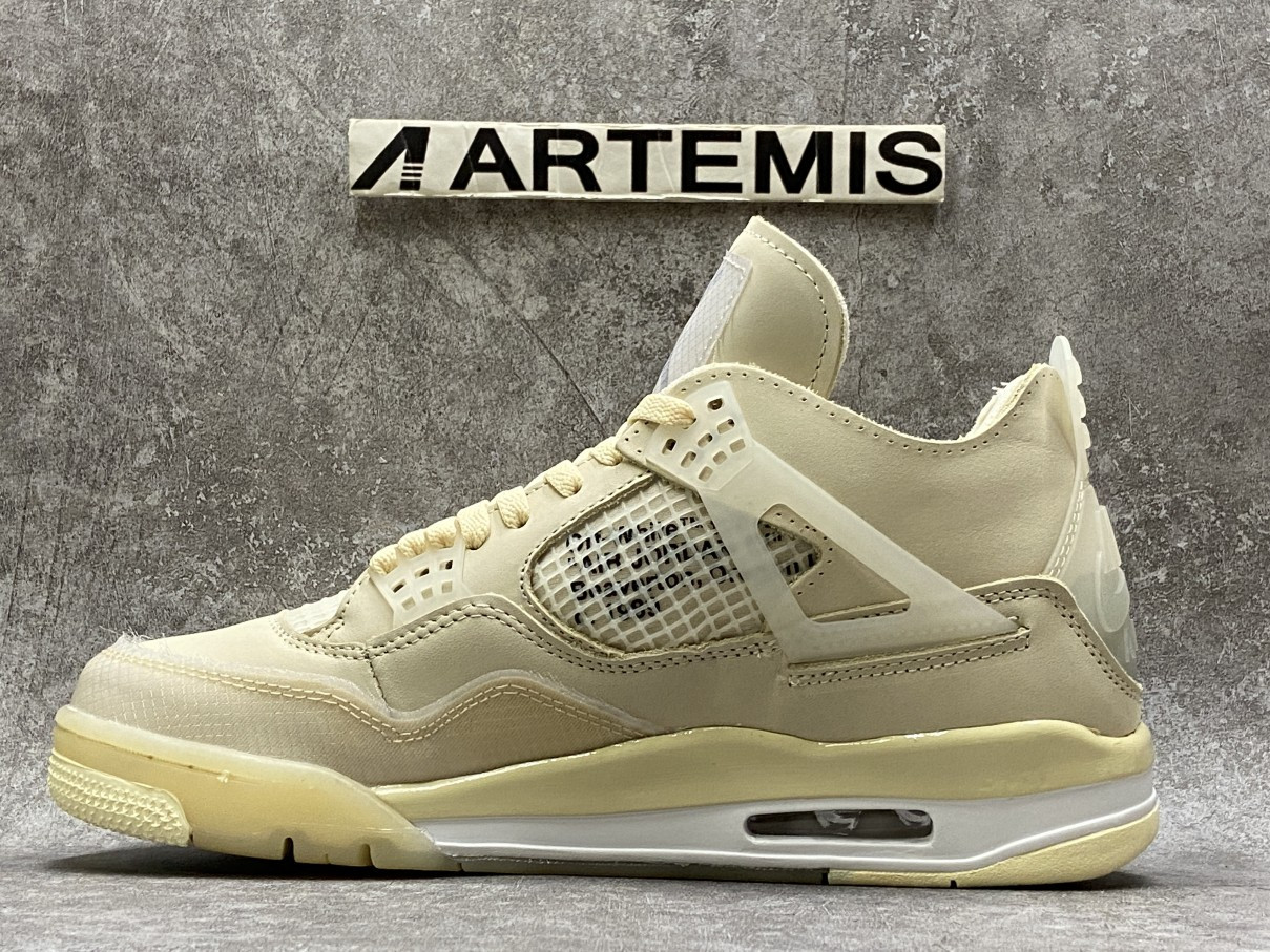 Air Jordan 4 Retro Off-White Sail