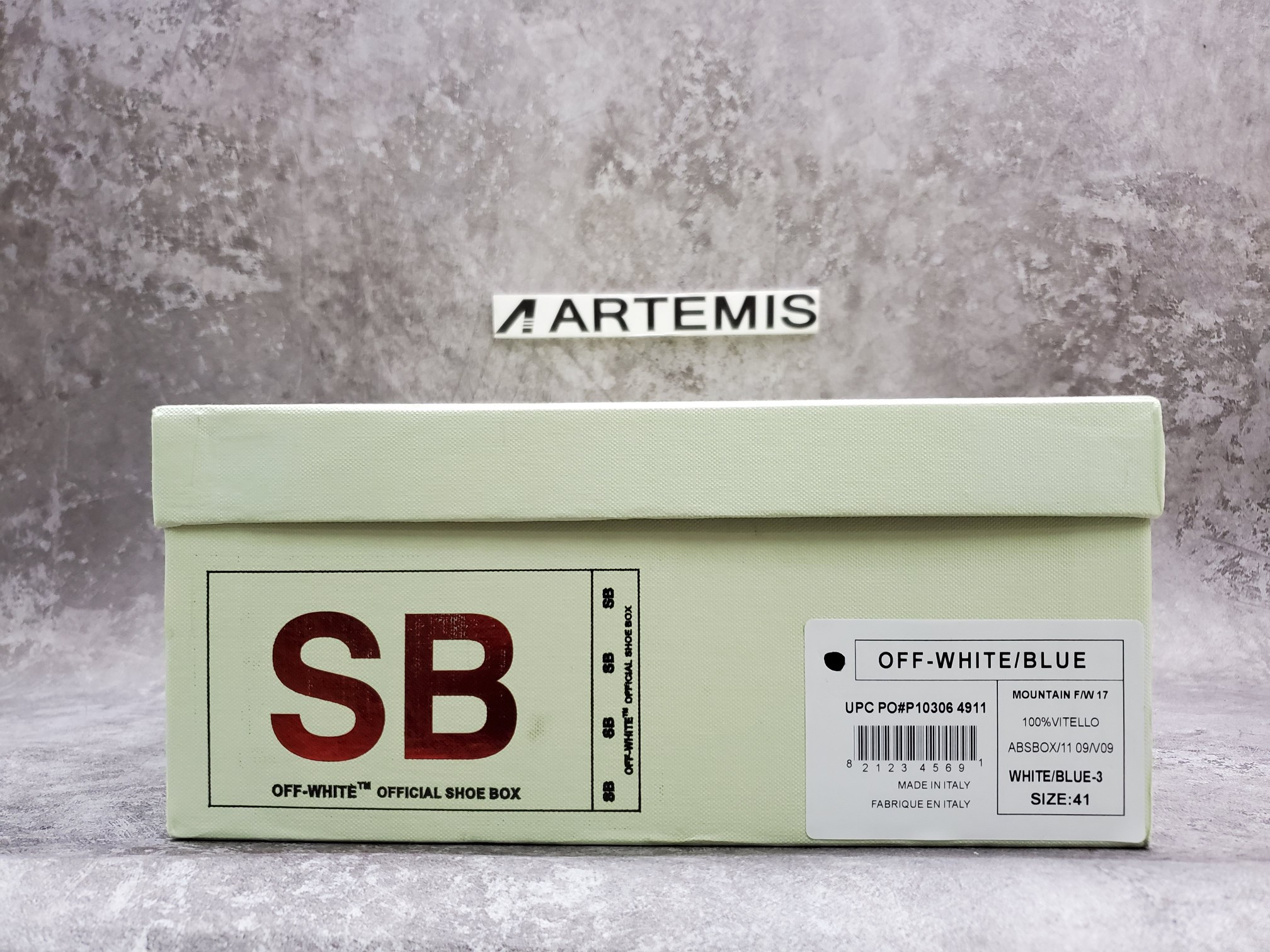 OFF-WHITE Off-Court 3.0 High White Blue