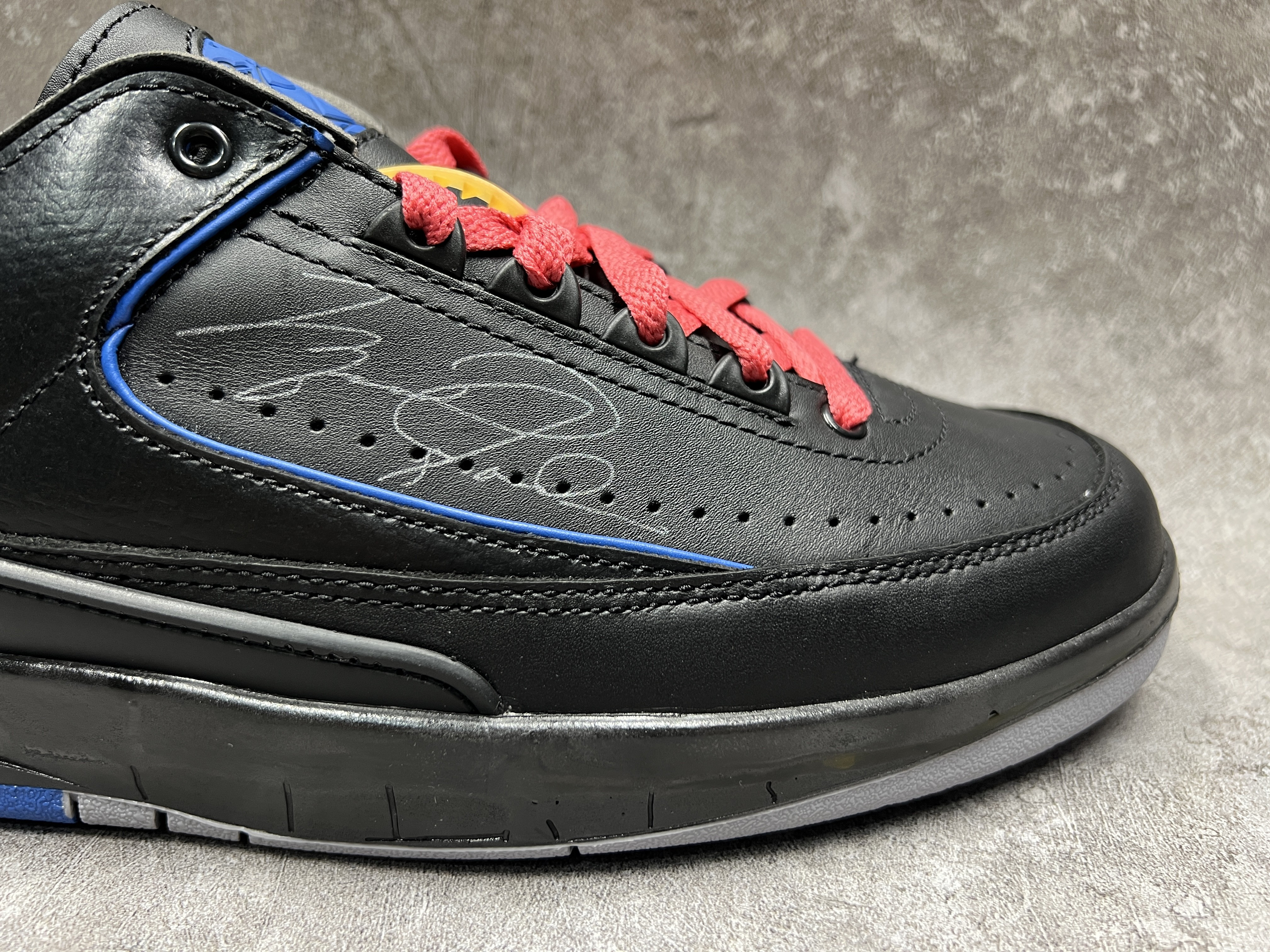 Air Jordan 2 Retro Low SP Off-White Black Blue