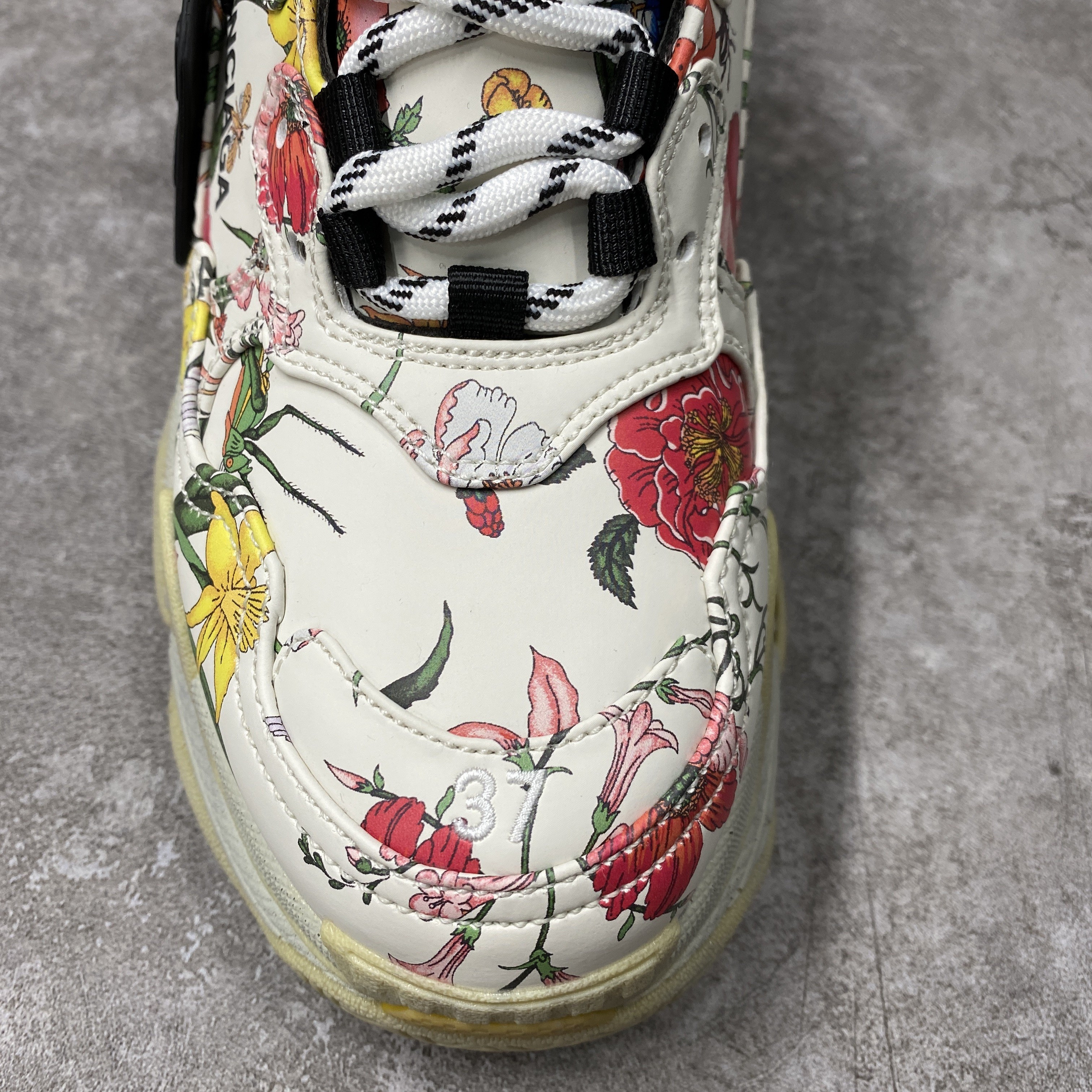 Balenciga X G The Hacker Project Triple S Flora Print