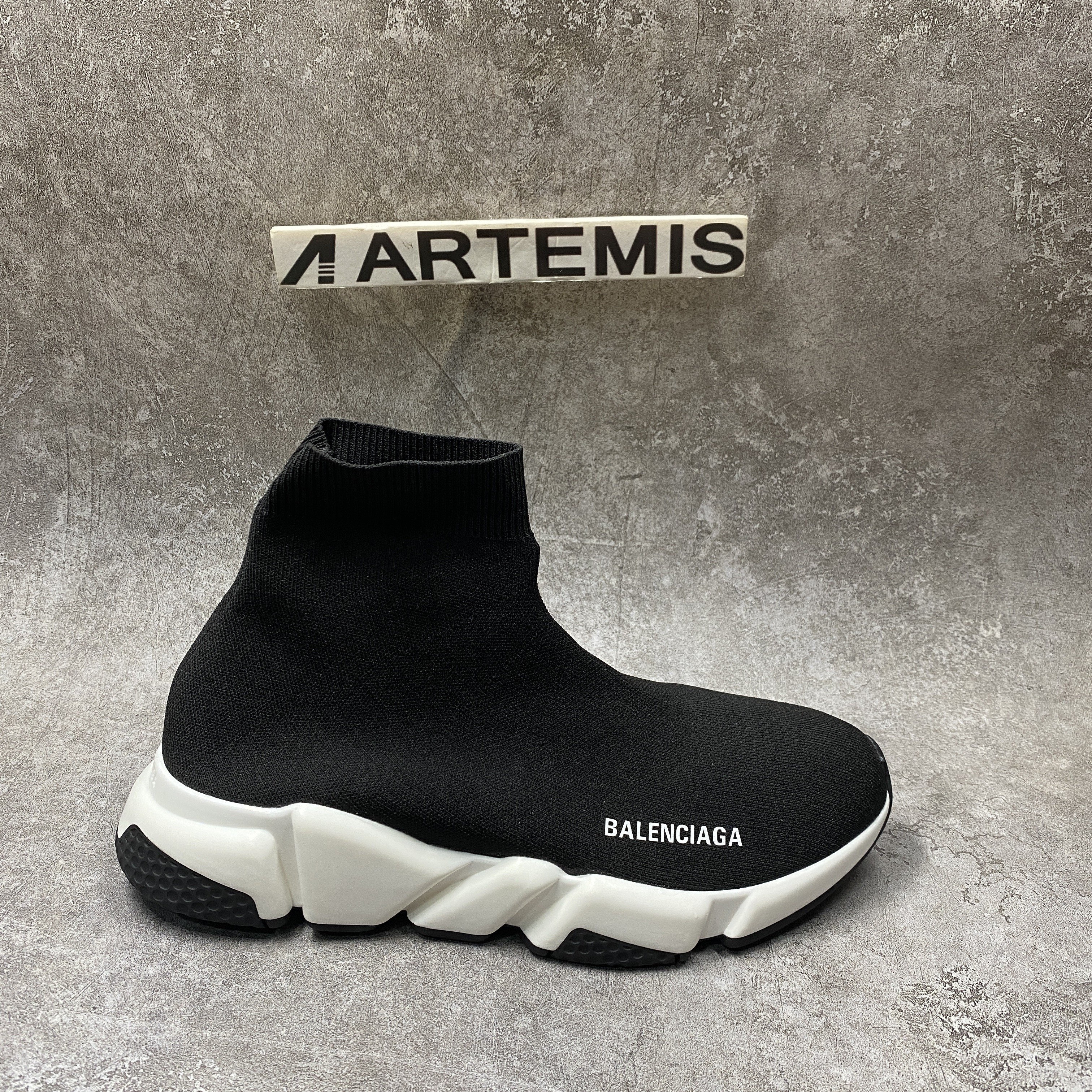 Balenciga Speed Trainer Black White (2018)