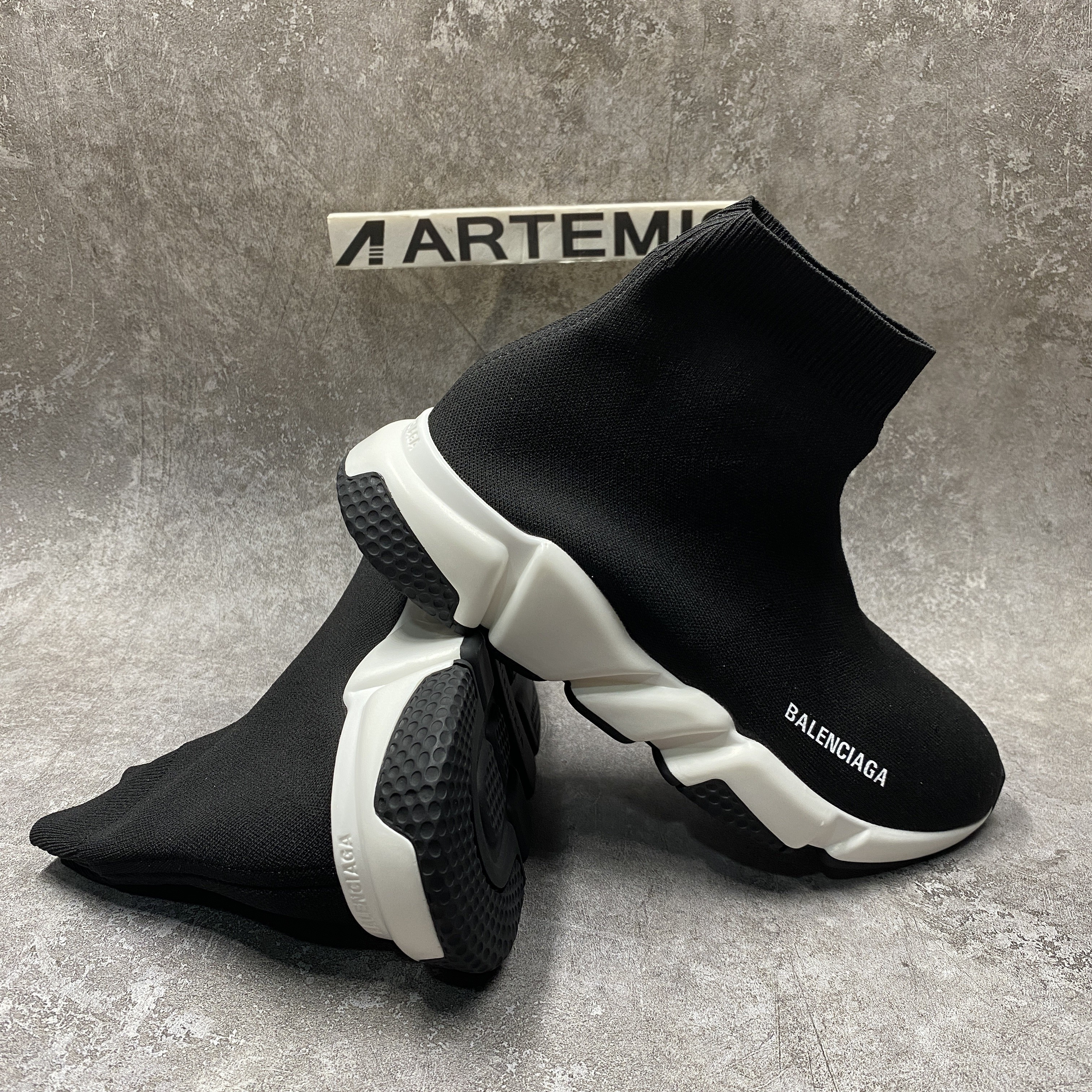 Balenciga Speed Trainer Black White (2018)