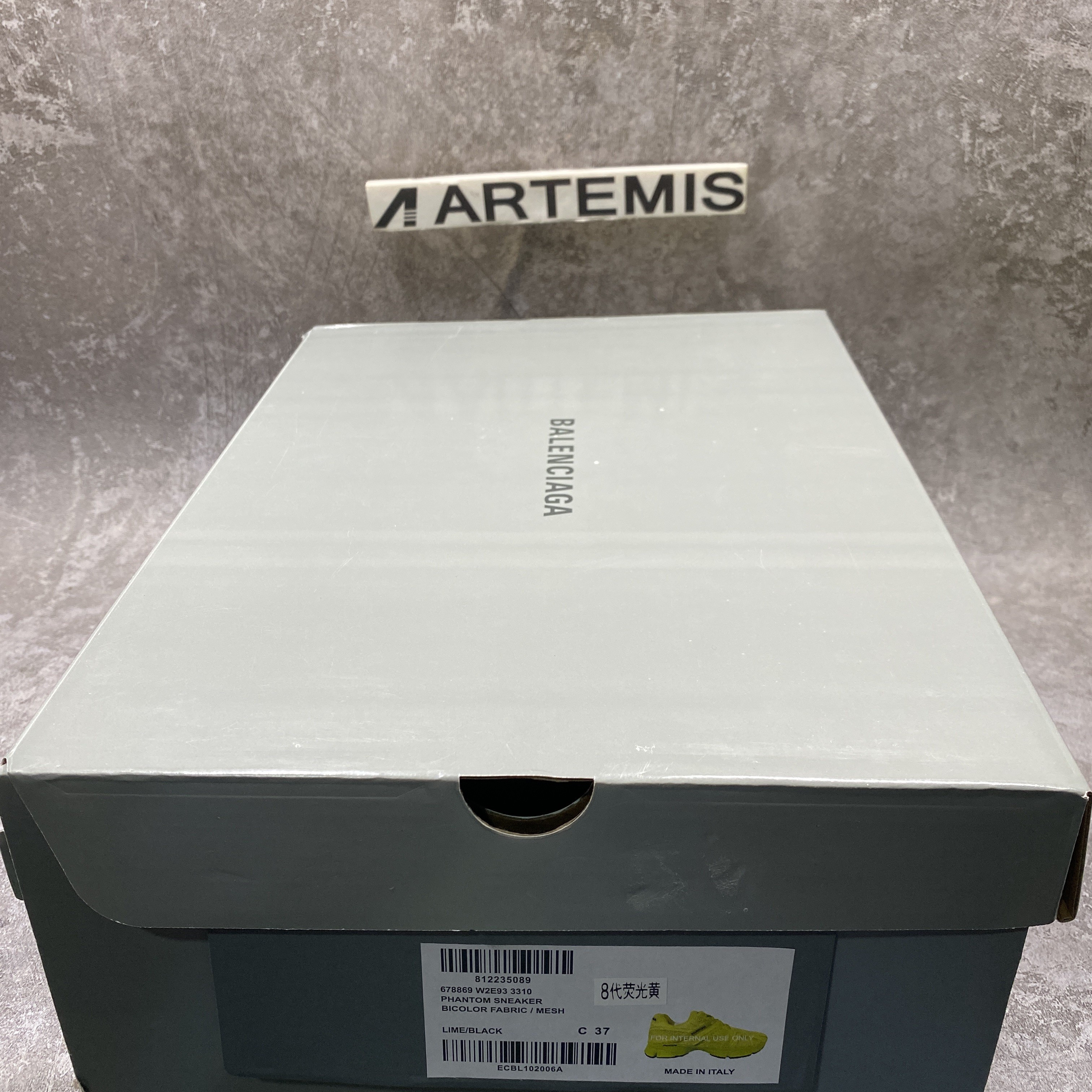 Balenciga Phantom Sneaker Yellow