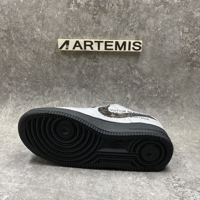 1V x Nike Air Force 1 Low By Virgil Abloh White Black