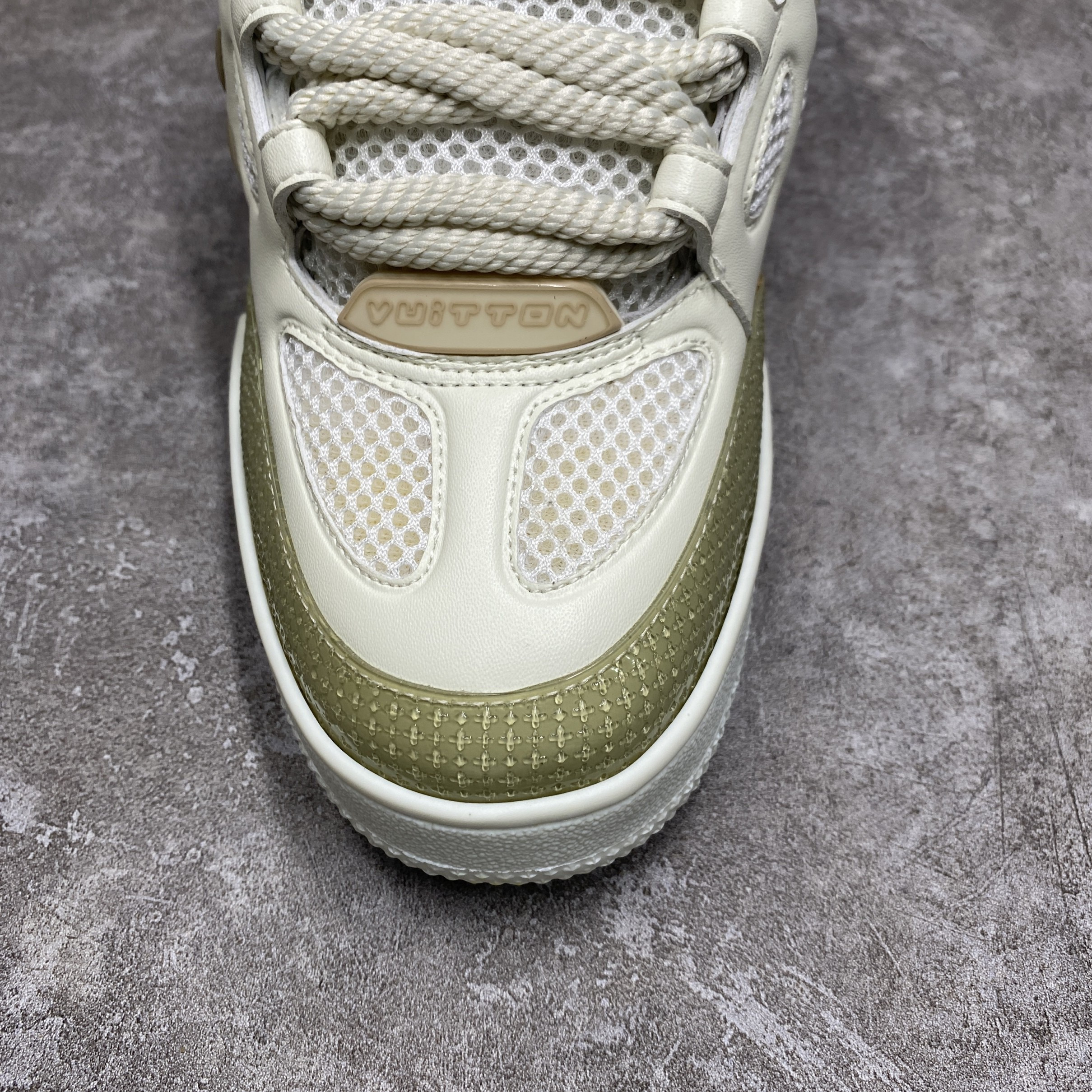 LV Skate Sneaker in Beige