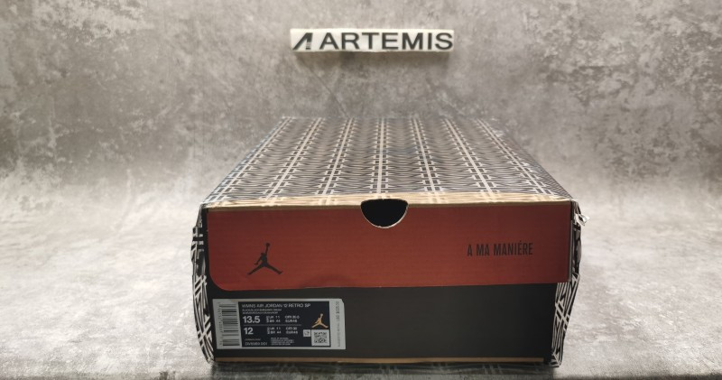 Air Jordan 12 Retro A Ma Maniére Black