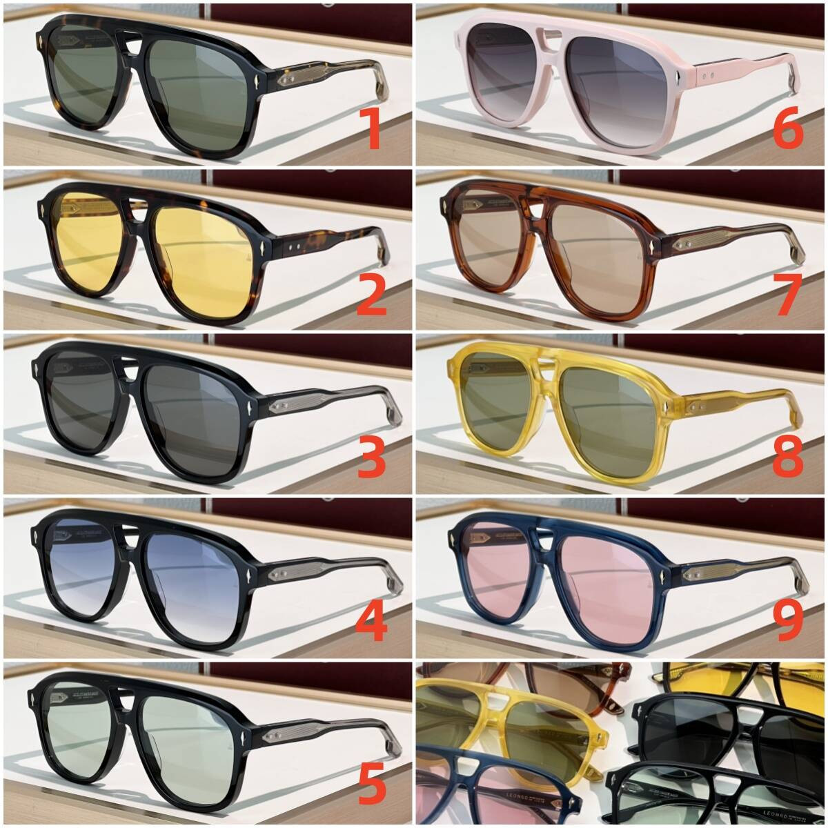JMM Glasses LEONARD 57-18-146