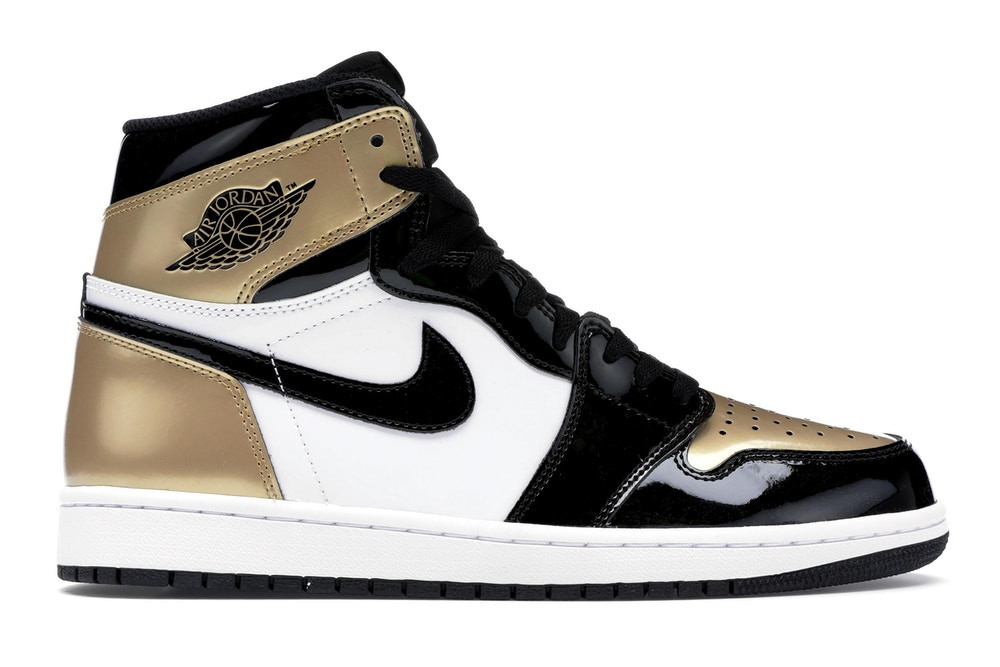 Air Jordan 1 Retro High NRG Patent Gold Toe