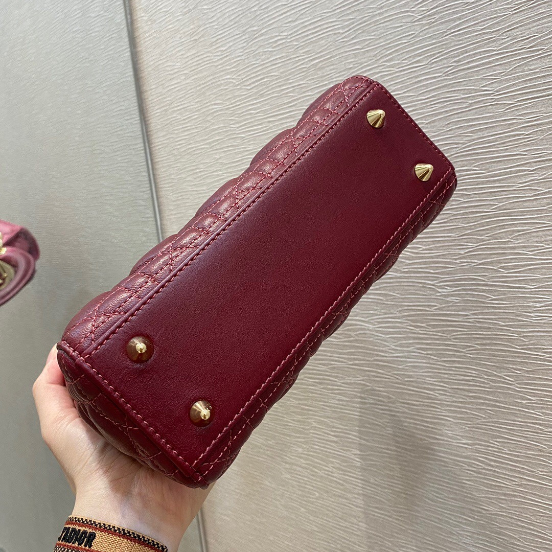 small lady D*or bag 8 x 6.5 x 3 inches