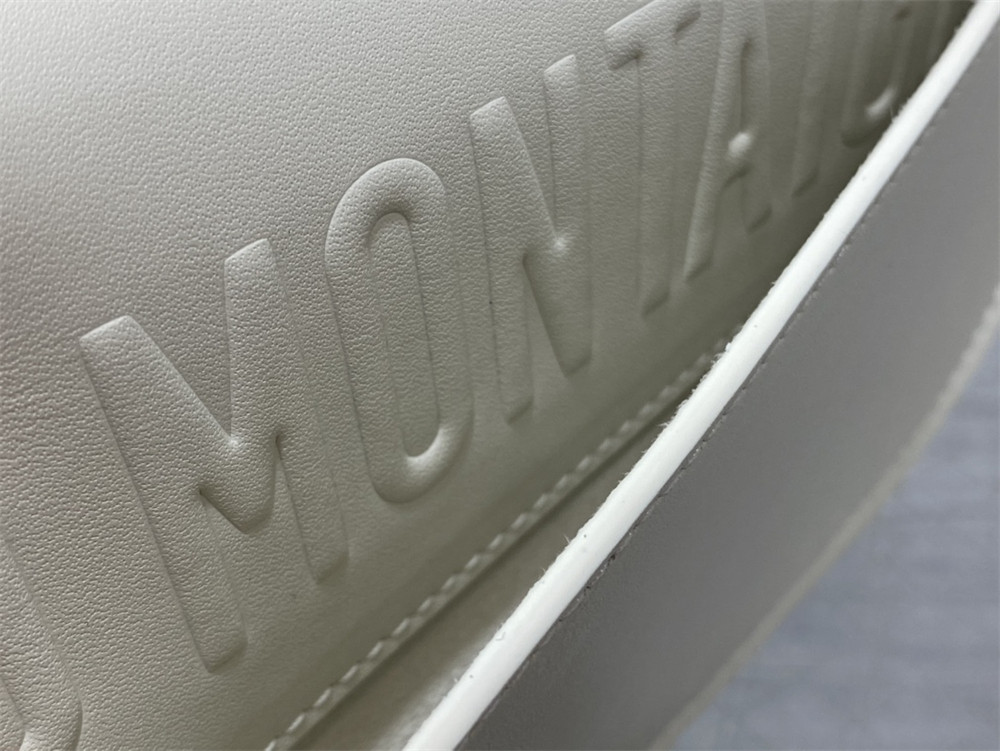 D*or bobby east-west bag latte box calfskin white