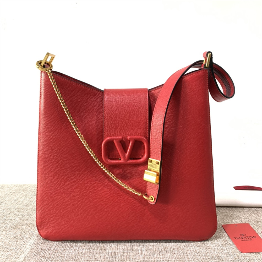 VALENTINO GARAVANI VSling Hobo Bag Red