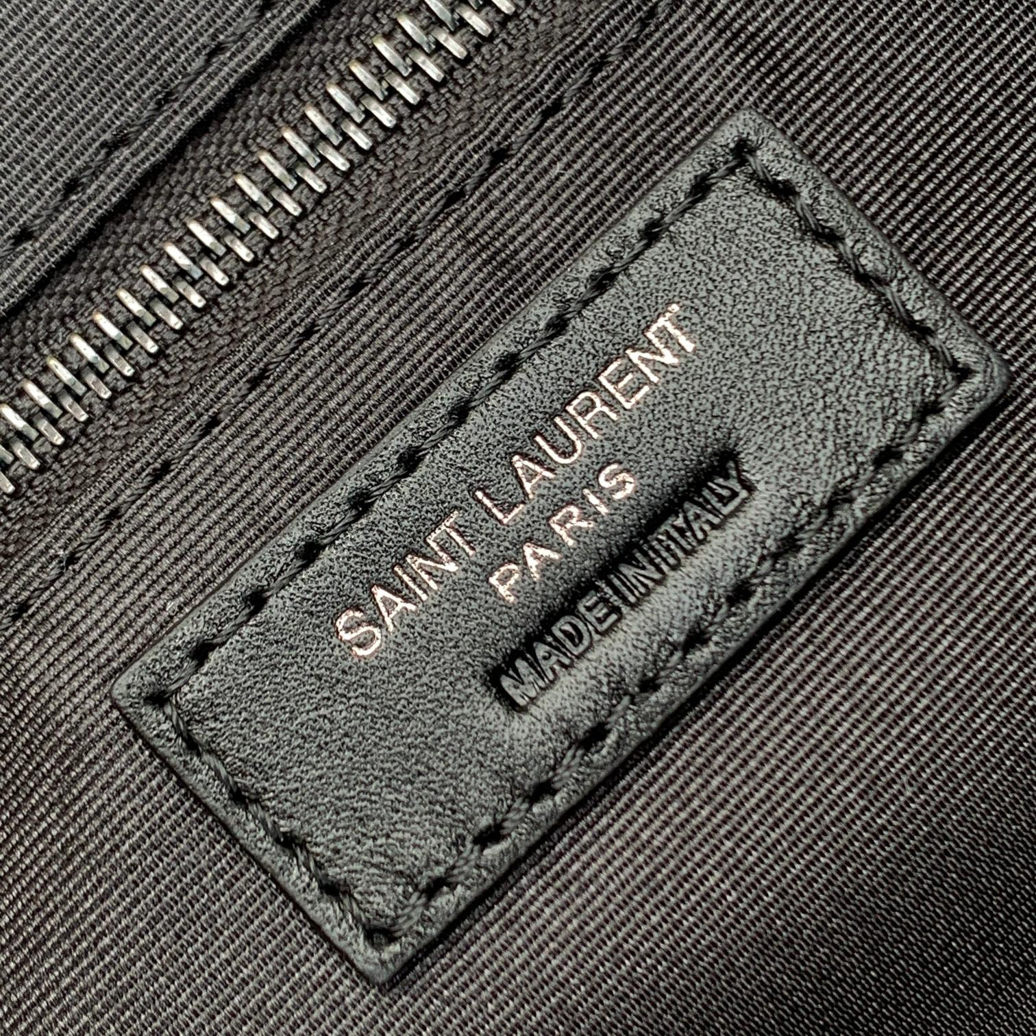 Y*L niki shopping in vintage leather 12.9 x 10.6 x 4.5 inches