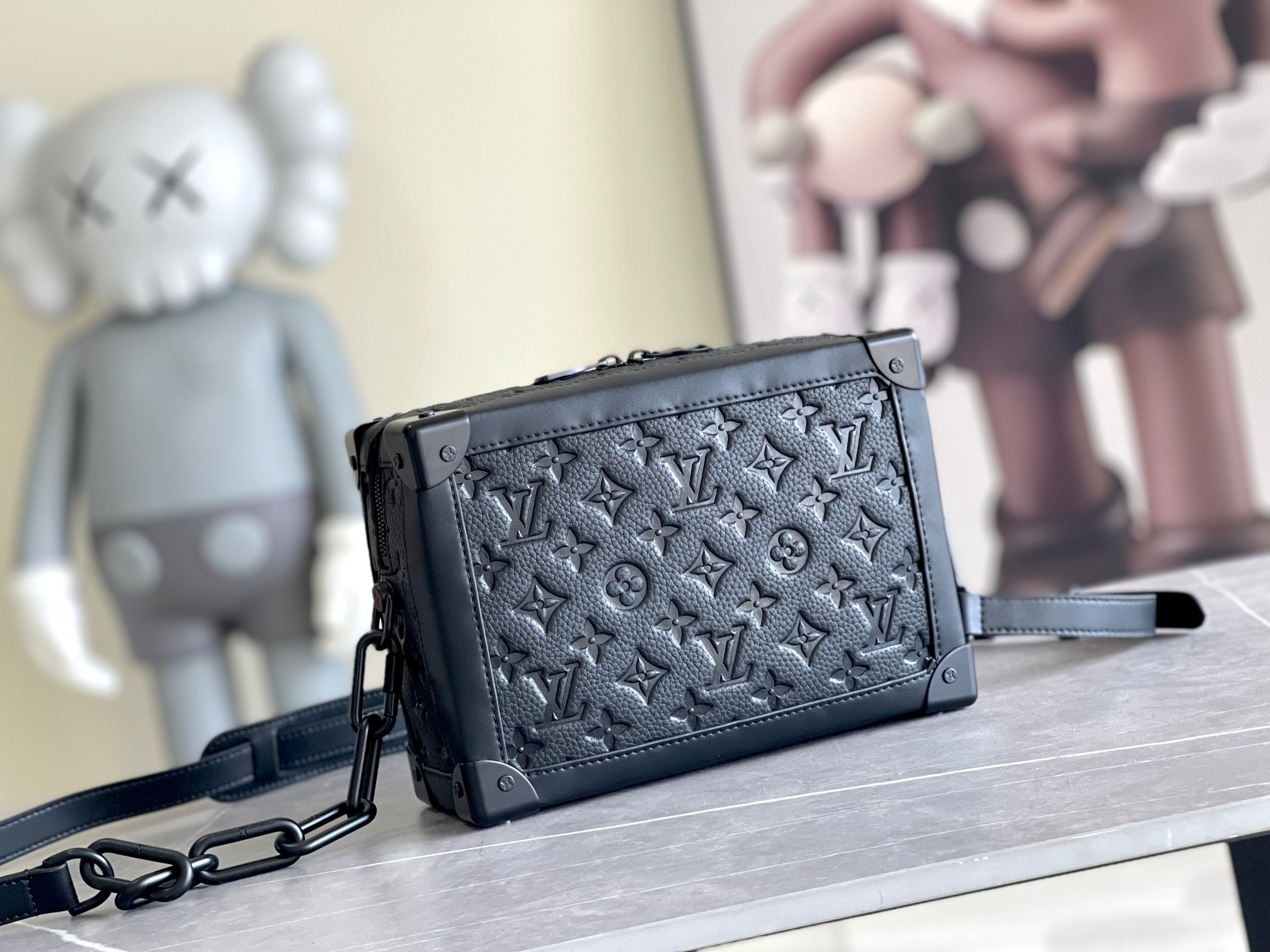 LV M55700 Soft Trunk 9.8 x 7.1 x 3.9 inches