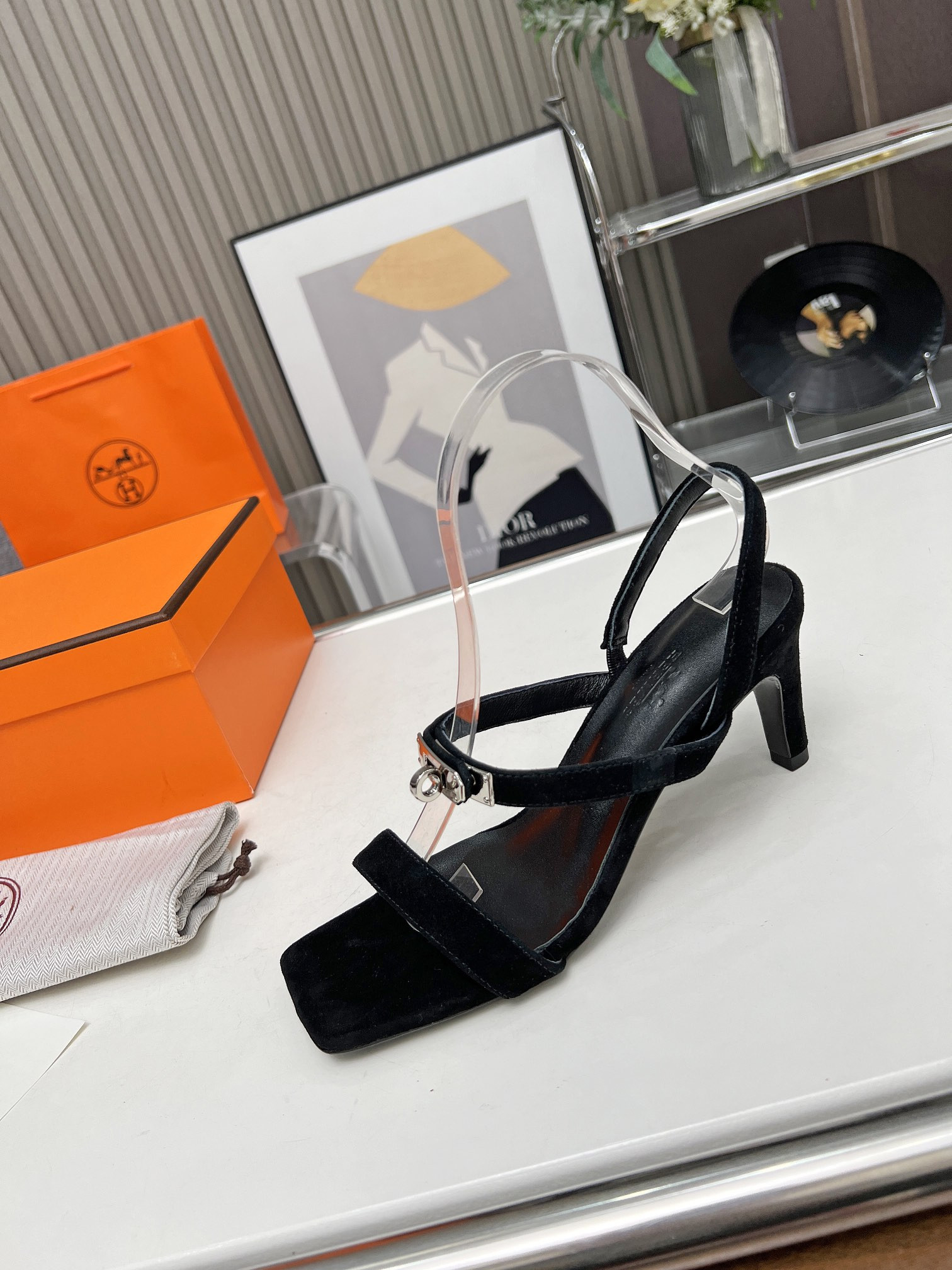 UA Hermès Glamour 95 sandal