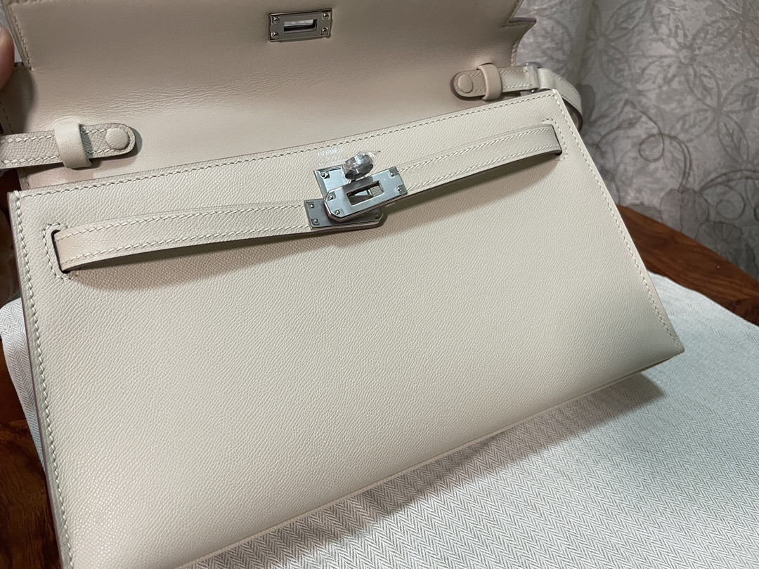 Hermès Kelly Elan Epsom16x27.8x4cm