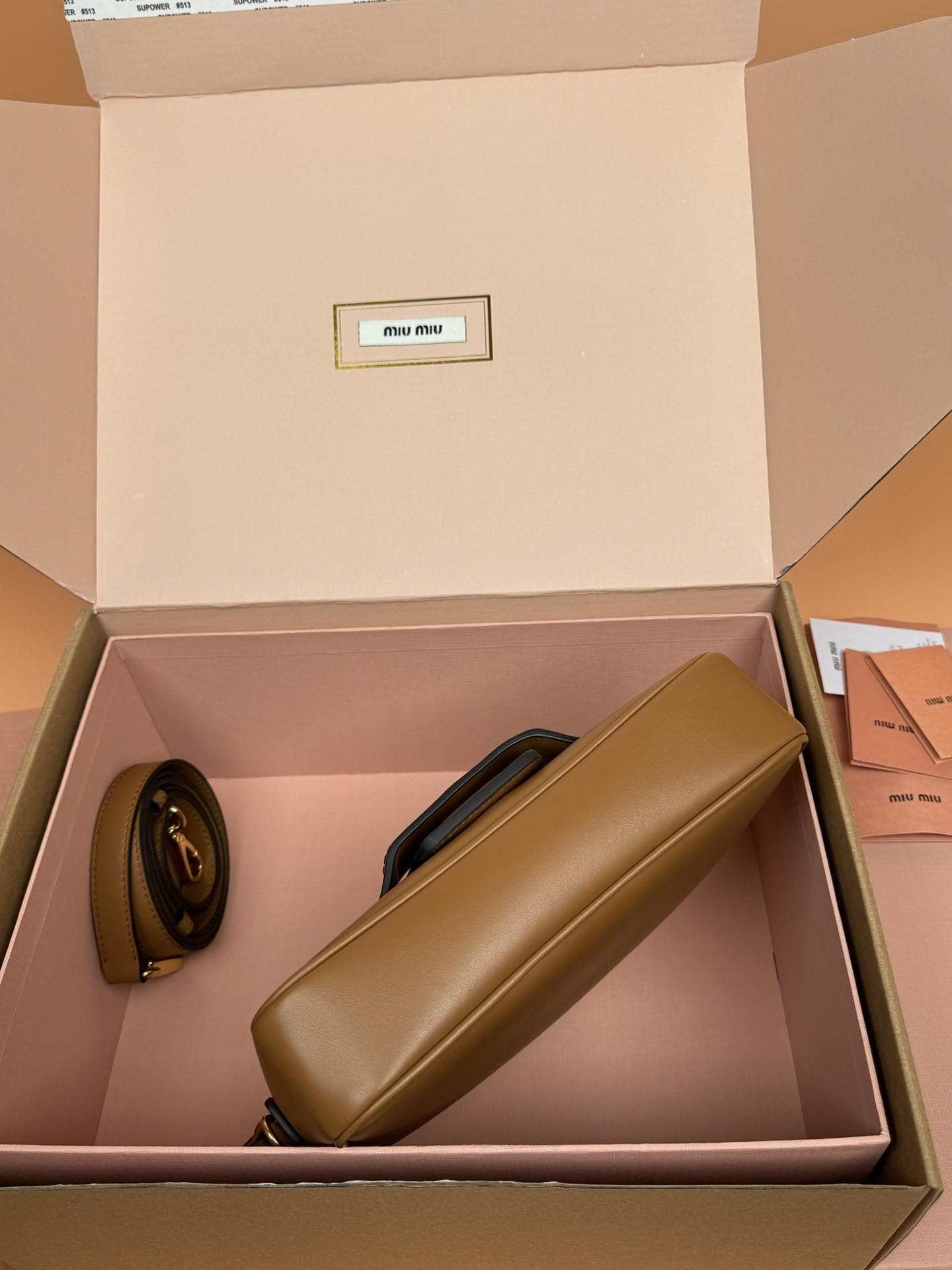 Miu Miu Penny Leather Bag 23×13.5×5cm