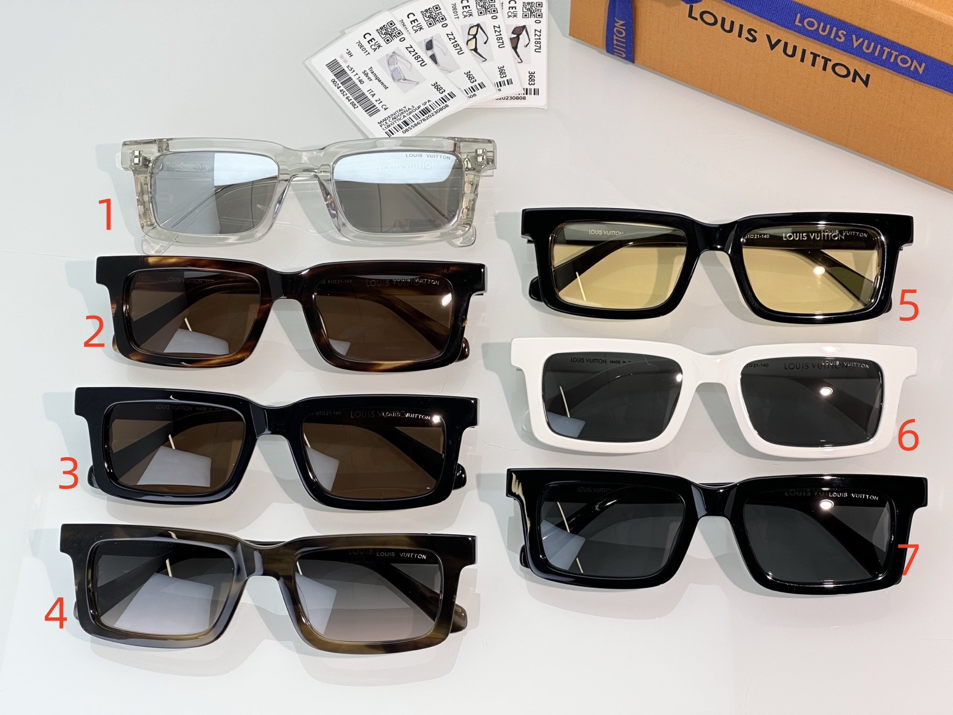 LV Glasses Z2187U 51-21-140