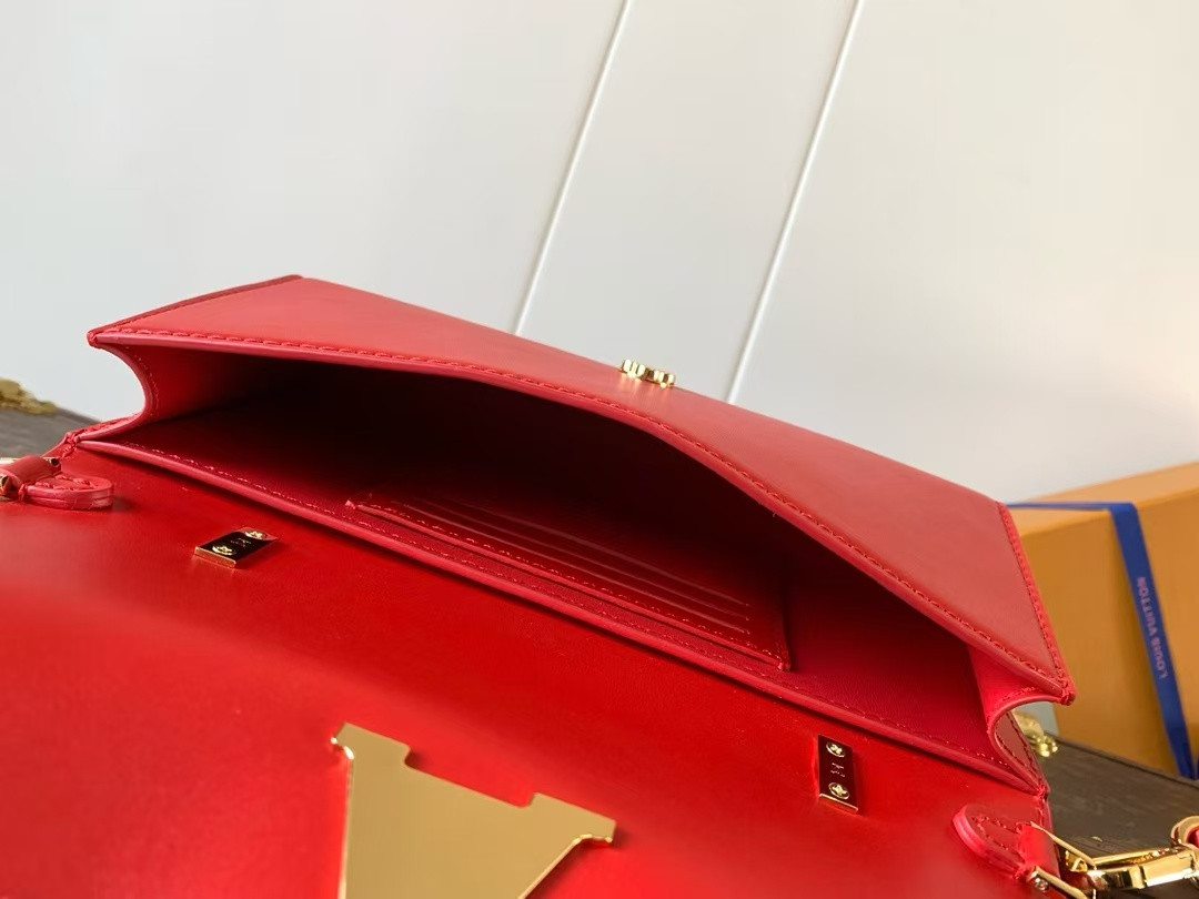 LV Wallet On Chain Capucines M12405 23x12x4cm