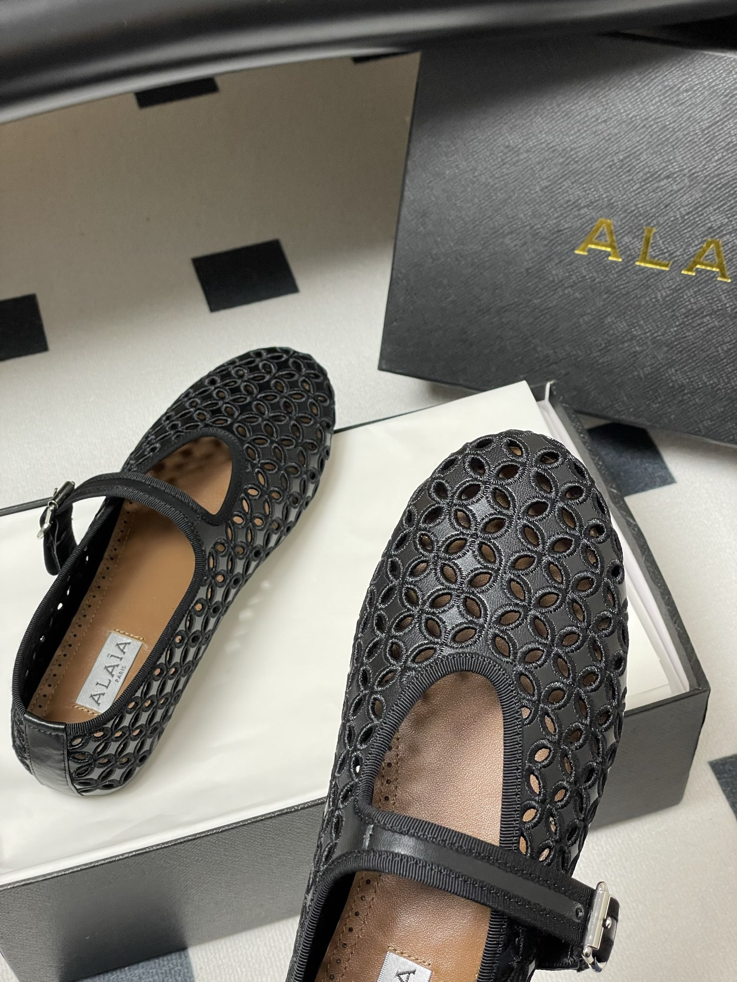 UA Alaïa BRAIDED BALLET FLATS(Customized Size 7-10 days production time)