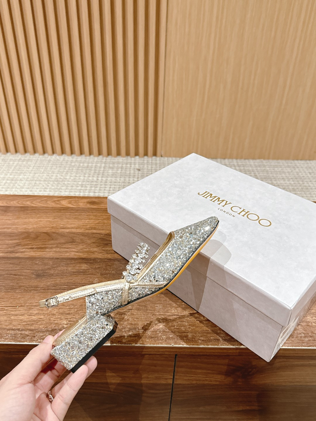 ua Ji*y Ch* belinda slingbacks 3.5cm