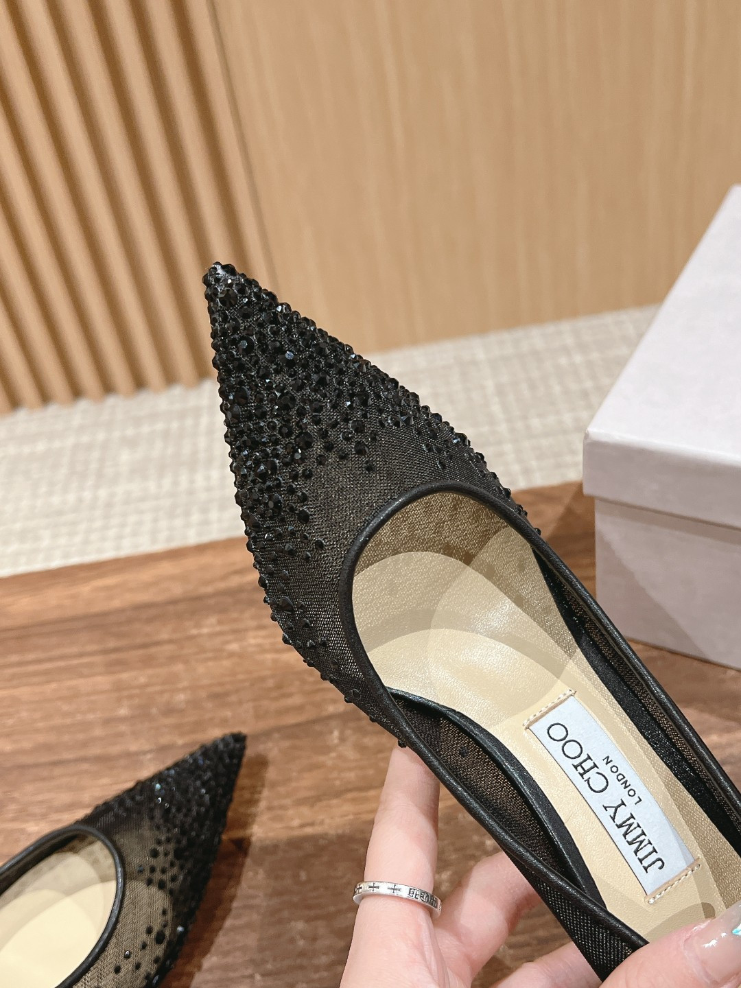 ua Ji*y Ch* pointed pumps 6.5cm
