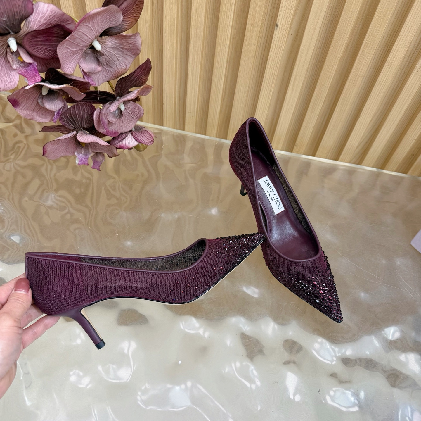 ua Ji*y Ch* pointed pumps 6.5cm