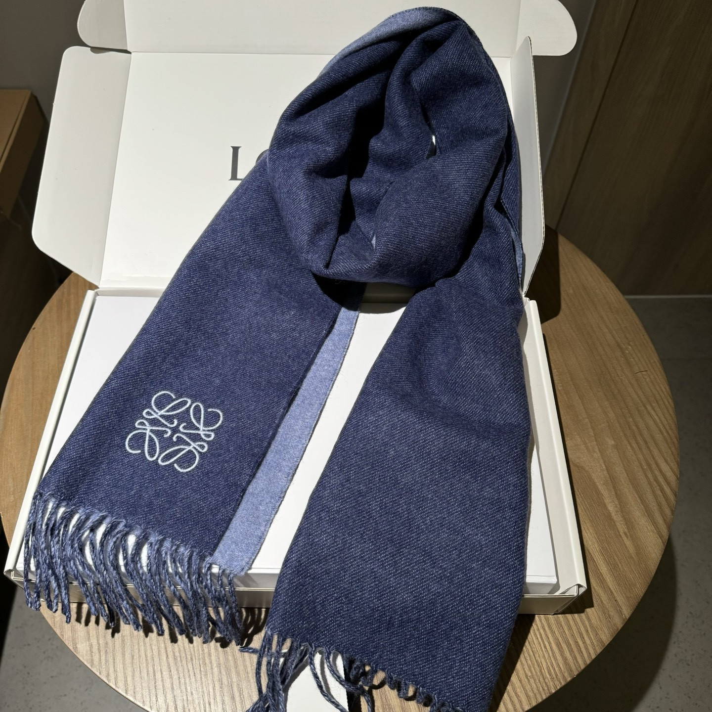 L0ew* scarf 35x190cm 100% lamb cashmere
