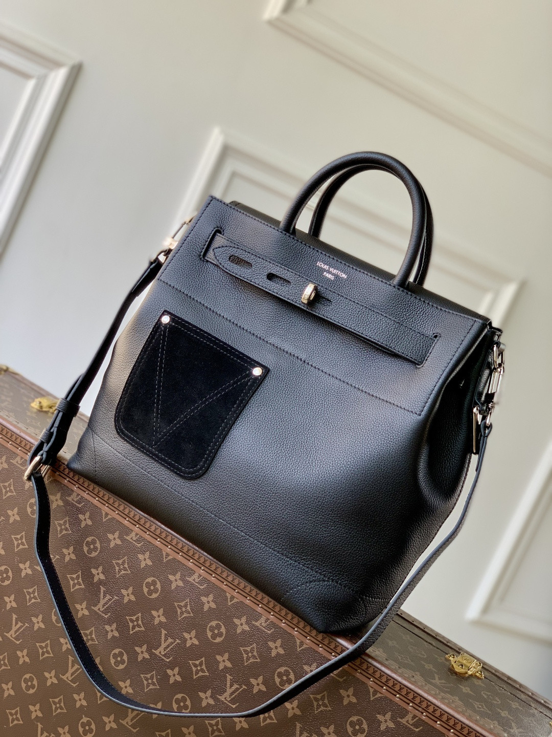 LV STEAMER 30 Handbag M27061 33x14x32cm